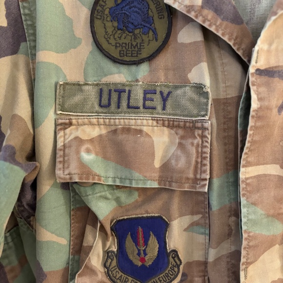 vintage us air Forde BDU utility shirt - Picture 6 of 7